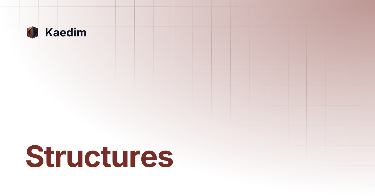 Structures | Kaedim
